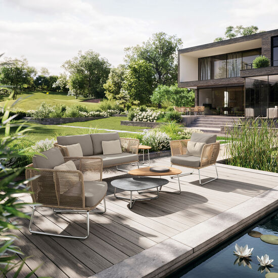 Amari Sofa z poduszką w deseniu "Stone"