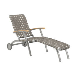 United States krzesło plażowe Silk z kołami i wydłużonym podnóżkiem