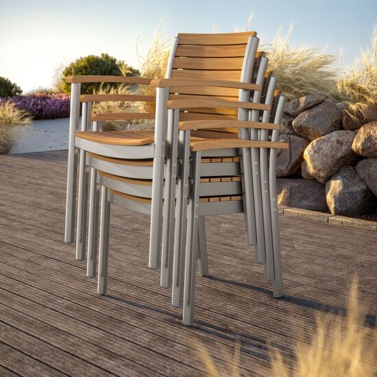 Monterey krzesło z podłokietnikami Silk