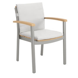 Poduszka na krzesło z podłokietnikami Monterey Silk, wzór "Crystal"