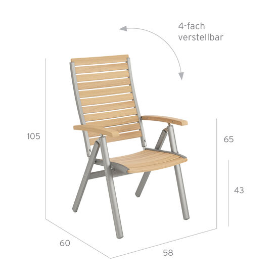 Monterey fotel relaksacyjny Silk