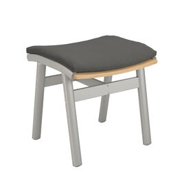 Poduszka na siedzisko taboretu, wzór "Anthrazit"