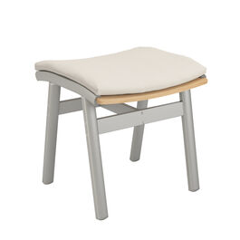 Poduszka na siedzisko taboretu, wzór "Linum"