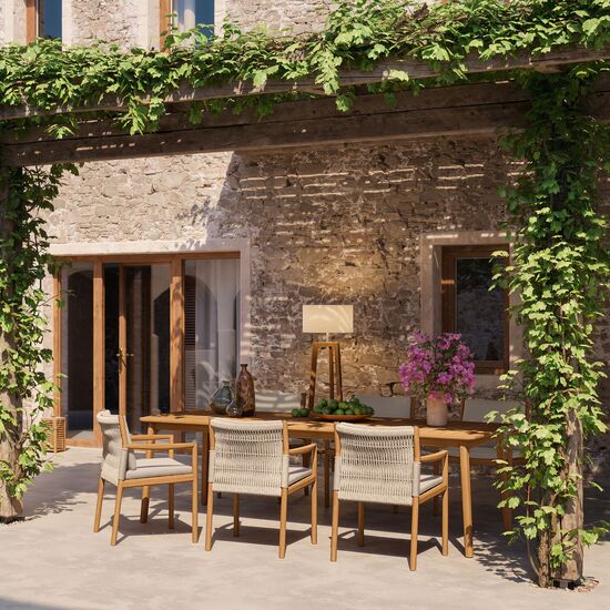 Cavo krzesło z podłokietnikami, beżowe