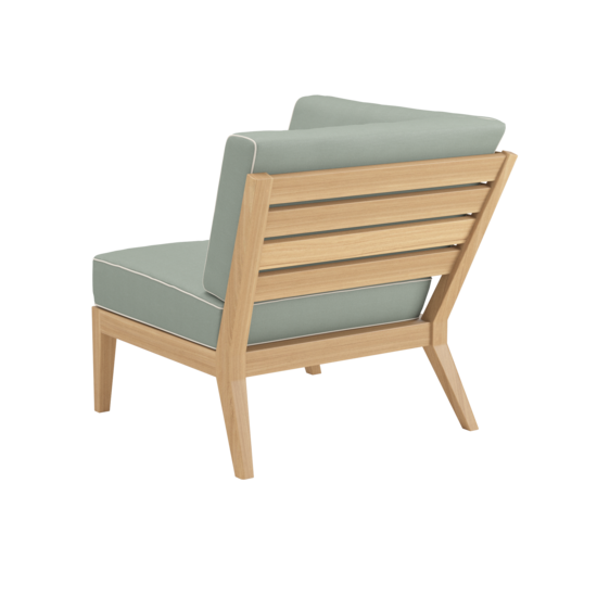 Valencia Lounge element narożny, w komplecie poduszki we wzorze "Mineral/Linum"