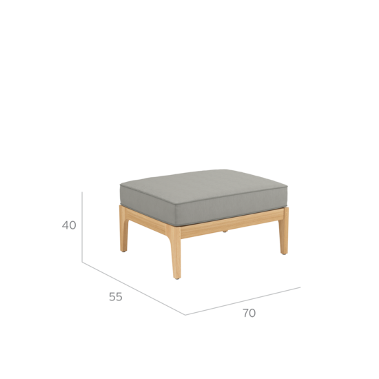 Newhaven Zestaw z fotelem bujanym w kolorze Stone/Taupe