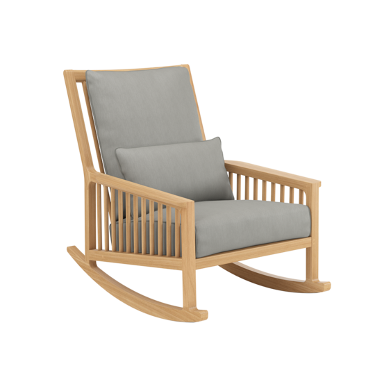 Newhaven Zestaw z fotelem bujanym w kolorze Stone/Taupe