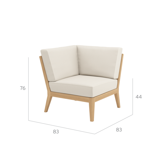 Valencia Lounge Zestaw w kolorze Linum/Pearl