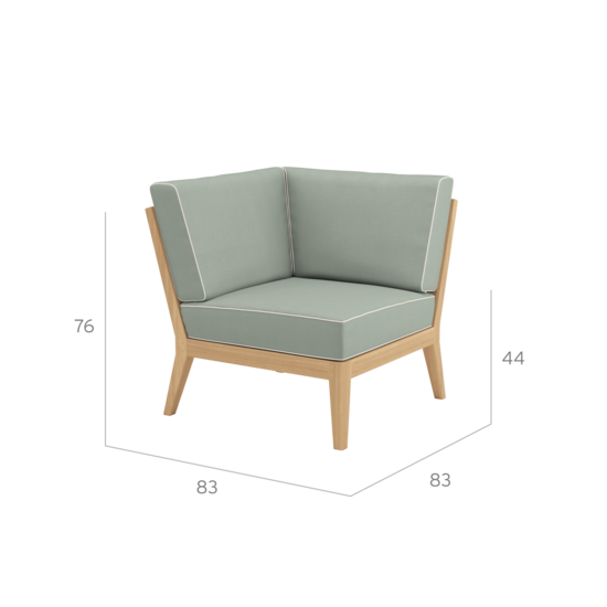 Valencia Lounge Zestaw w kolorze Mineral / Linum