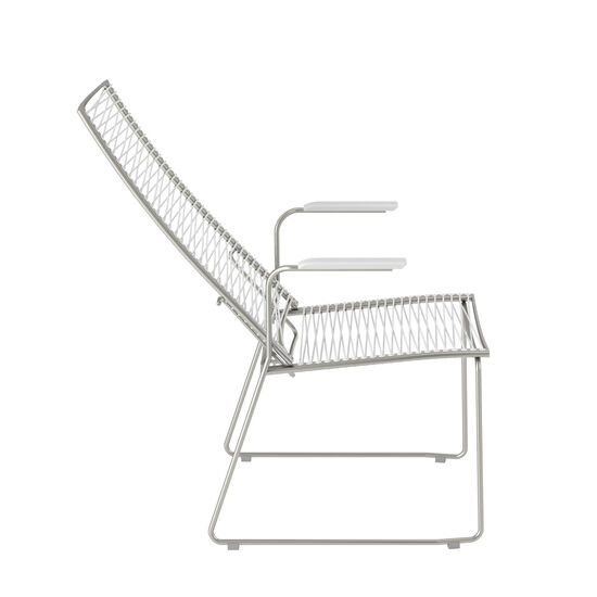 Pan krzesło z  wysokim oparciem 75 Biały