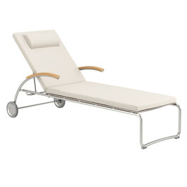 Poduszka na leżankę Bolero, tkanina, wzór "Linum"